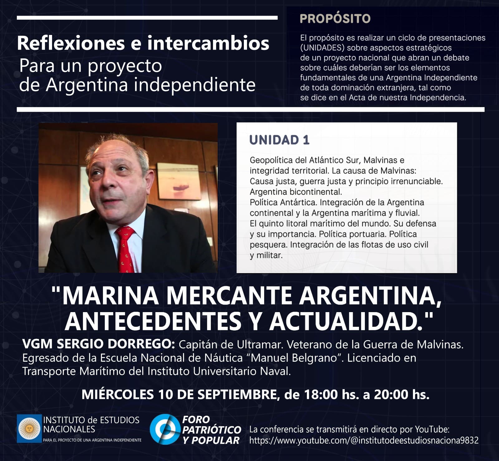 Charla Sergio Dorrego